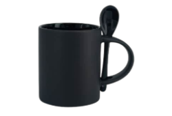 TAZA MAG CON CUCHARA E INTERIOR COLOR